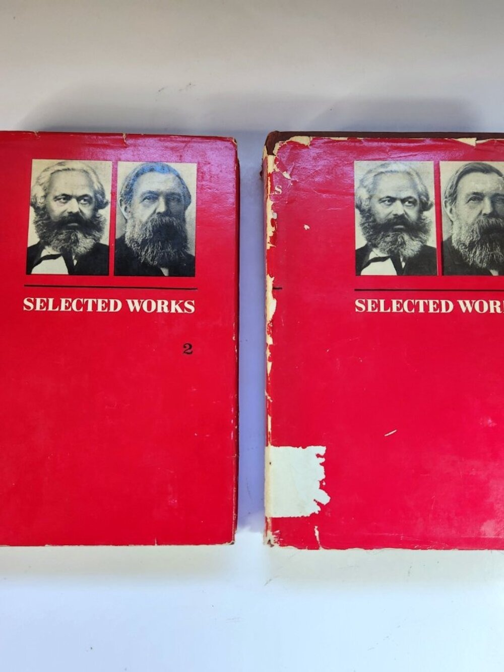 Marx Engels Selected Works Progress Publishers Moscow 1969 1970 Book Lot Vol 2 3